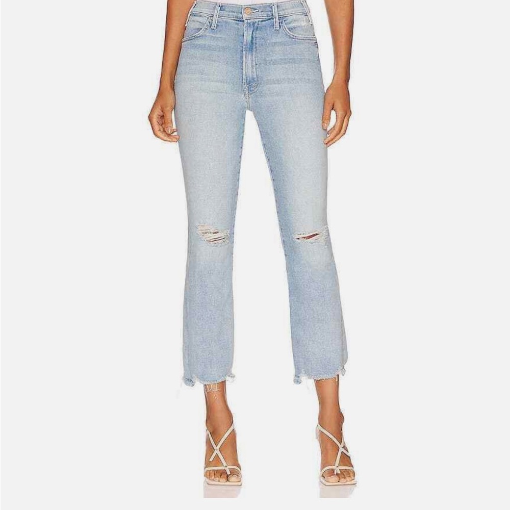 MOTHER hustler ankle chew in petal plucker sz 27